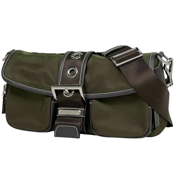Prada Nylon Crossbody Brown - Picture 1 of 7